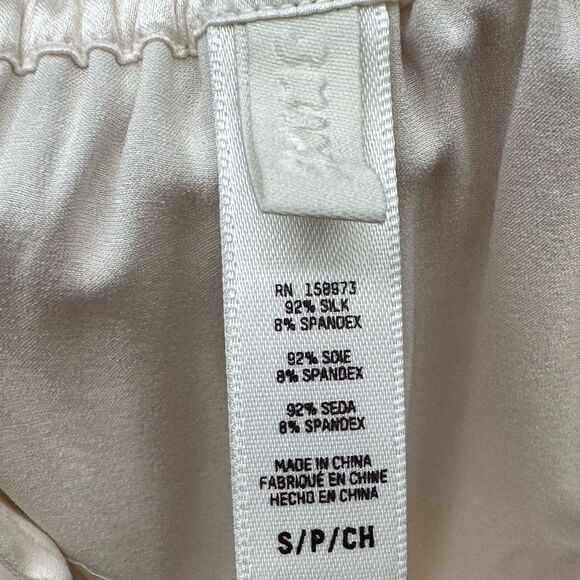 RARE SKIMS Silk Cargo Pants in Ivory - Picture 7 of 7